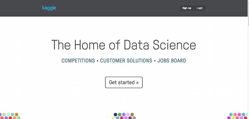 Kaggle  The Home of Data Science