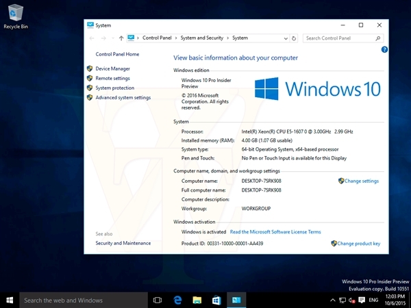 Windows 10 Build 10551多图曝光：有大福利