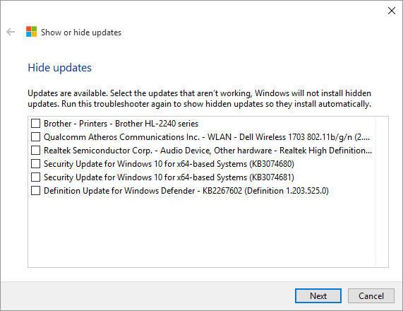 微软向用户提供工具 阻止Windows 10自动更新