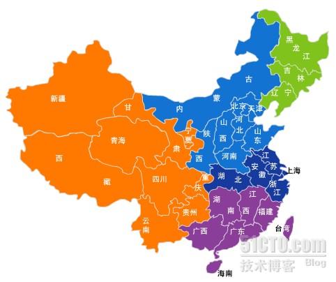 jQuery焦点中国地图_中国地图_03
