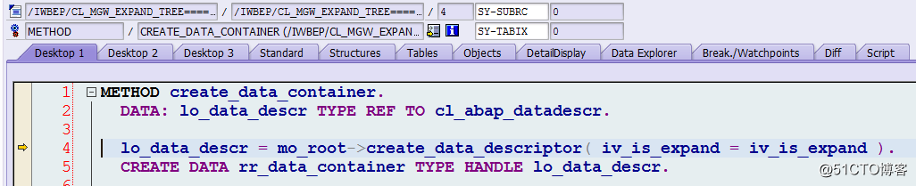 ABAP RTTC动态编程在SAP gateway中的应用_ABAP_05