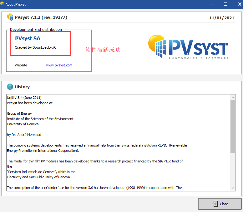 PVsyst 7.1 Professional for win64安裝教程_pvsyst_08