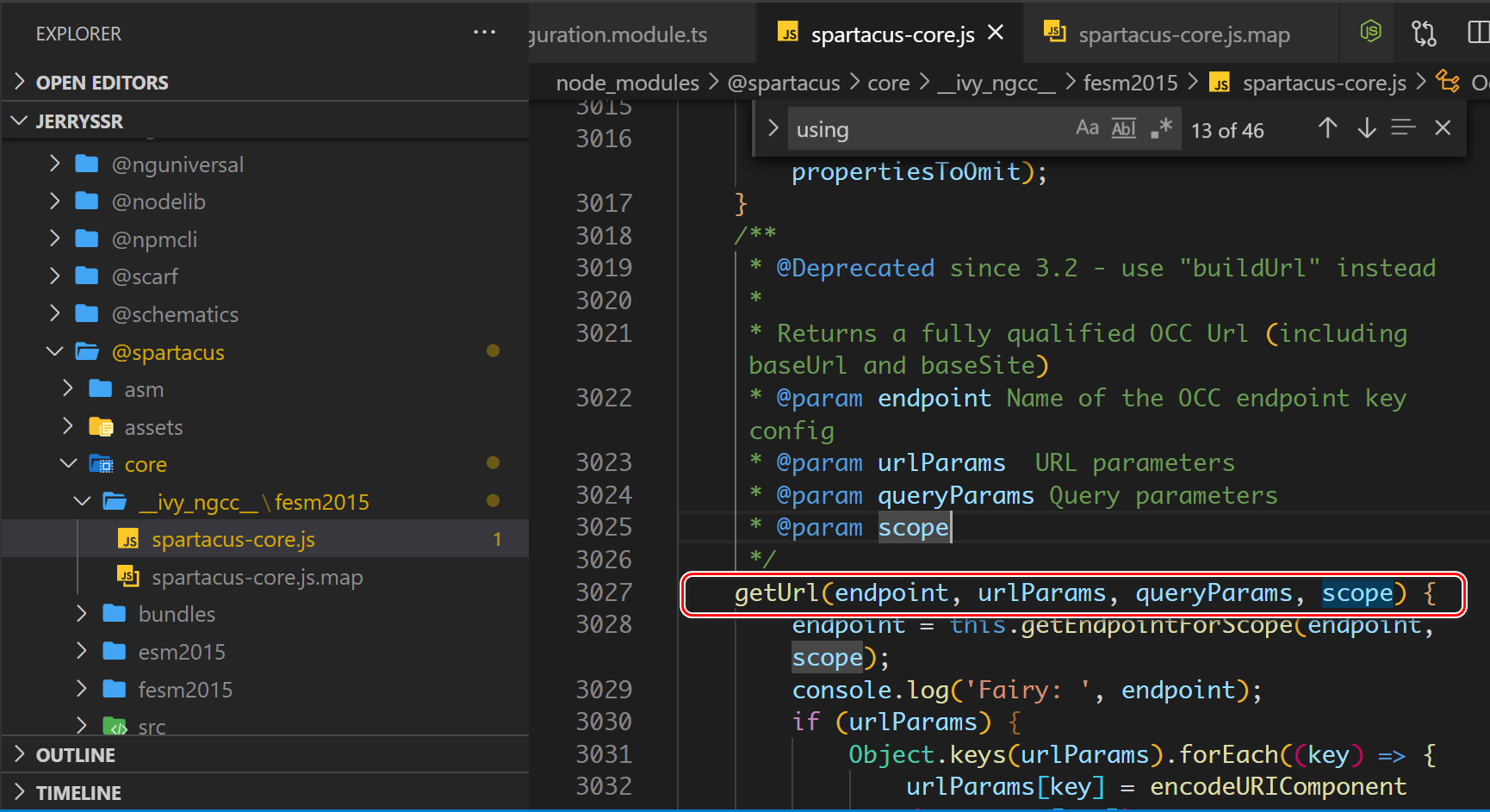 如何打印出 SAP Spartacus 調(diào)用 OCC API 消費的所有 endpoint_加載