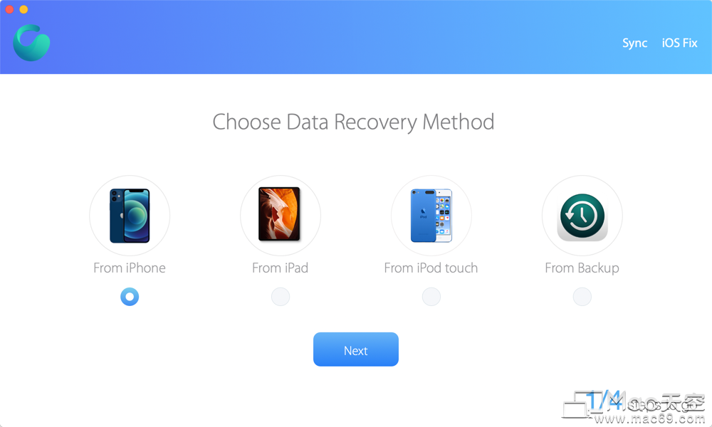 Omni Recover for Mac(蘋果手機(jī)數(shù)據(jù)恢復(fù)軟件)_Mac_02