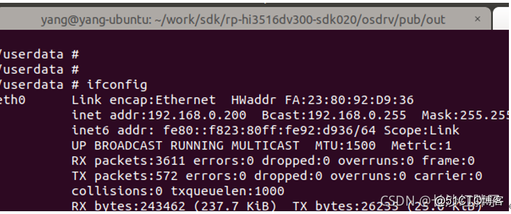 Hi3516开发笔记（五）：通过HiTools使用网口将uboot、kernel、roofts和userdata按照分区表烧写镜像_海思定制开发_06