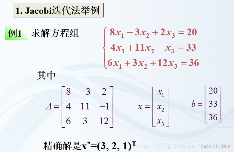 迭代法求解线性方程组_ide_07