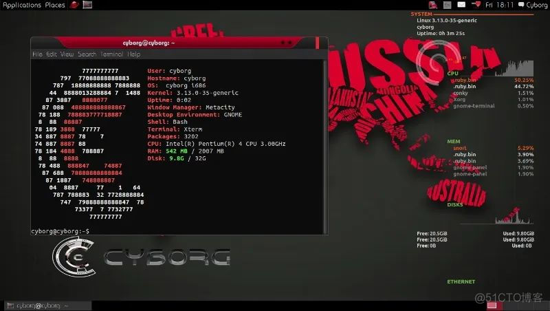 10大黑客专用的 Linux 操作系统..._渗透测试_10