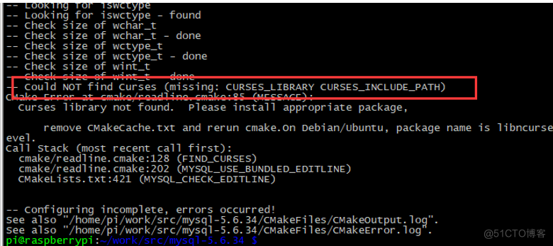 树莓派开发笔记（十五）：树莓派4B+从源码编译安装mysql数据库_插入图片_12