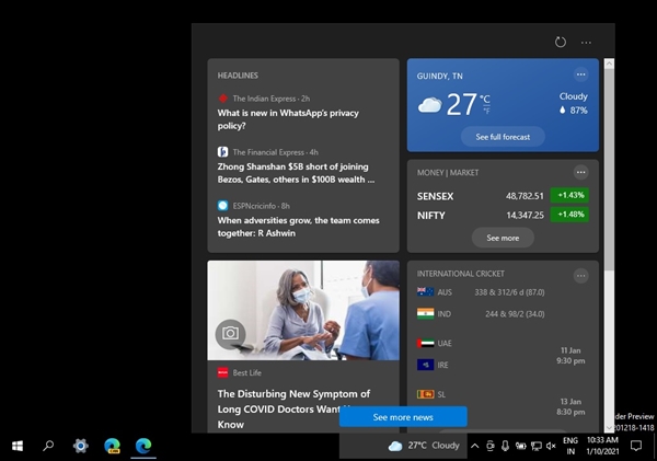 Windows 10任务栏新功能上手体验