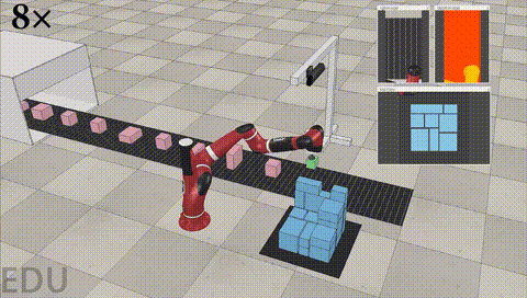强化学习与3D视觉结合新突破：高效能在线码垛机器人