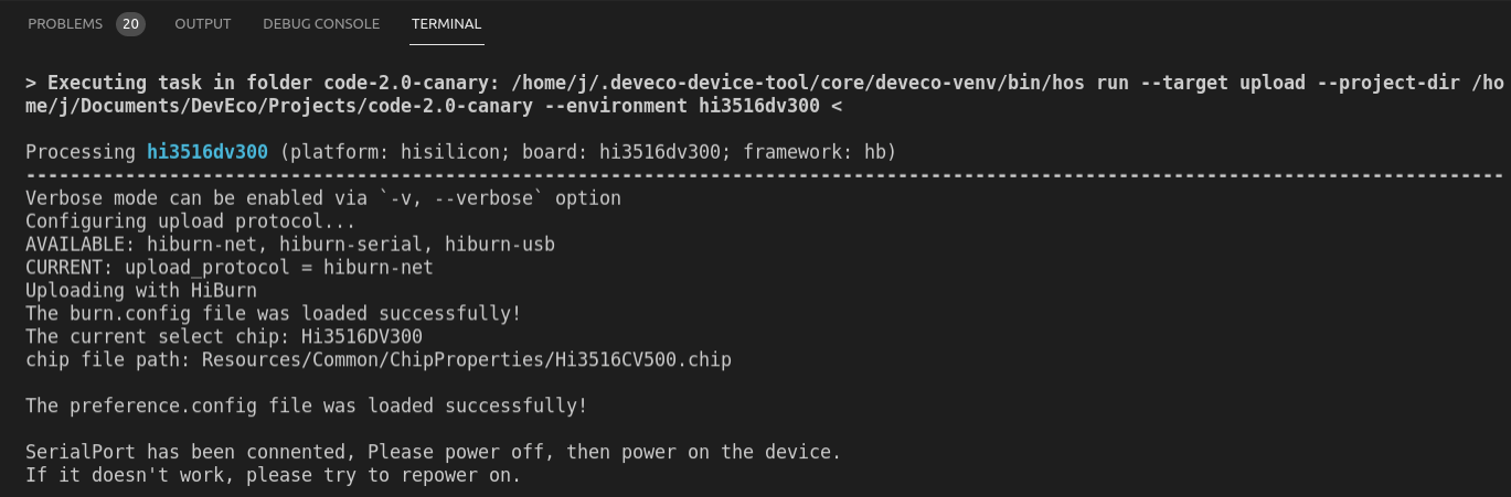 首发：OpenHarmony2.0在DeviceTool2.2下一站式编译烧录小型系统-鸿蒙HarmonyOS技术社区