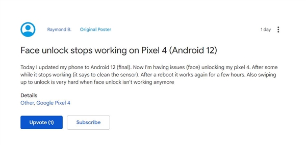 Android 12翻车：多款谷歌Pixel设备更新后崩溃 续航缩水