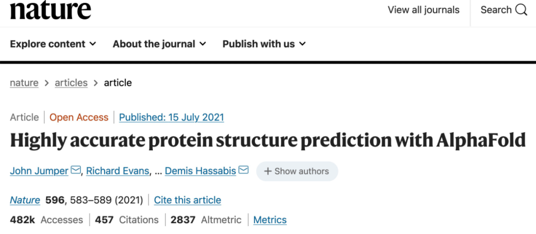 AI预测蛋白质结构登上Science、Nature年度技术突破，潜力无穷
