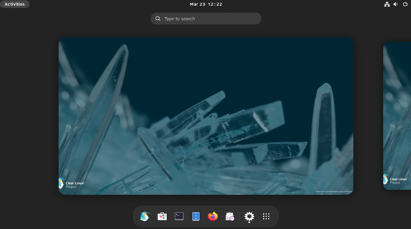 Clear Linux 是首个提供 GNOME 42 的发行版