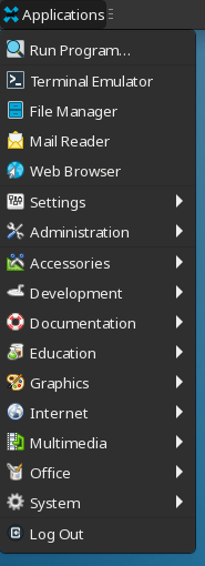 Image of desktop applications