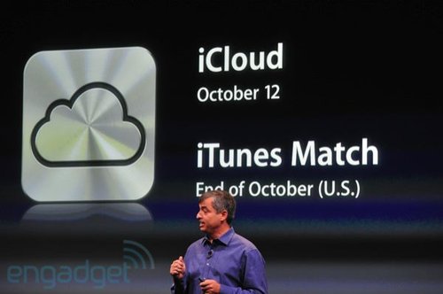 苹果推出iCloud服务 iOS设备可自动备份