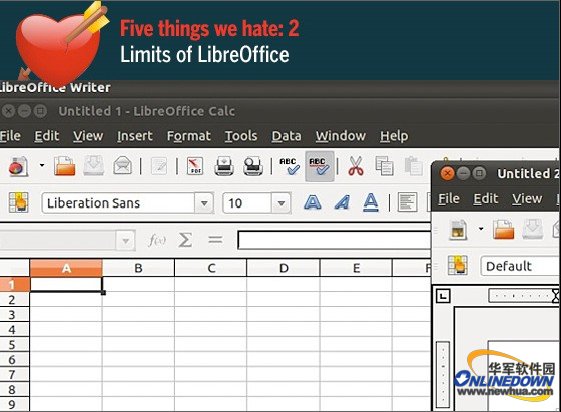 LibreOffice的局限