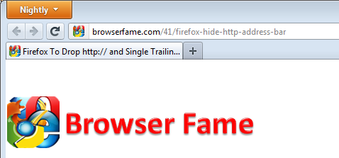  Firefox也决定在地址栏隐藏http://