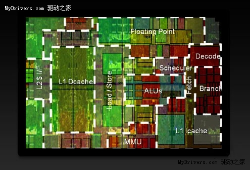 NVIDIA丹佛处理器首张内核照片曝光