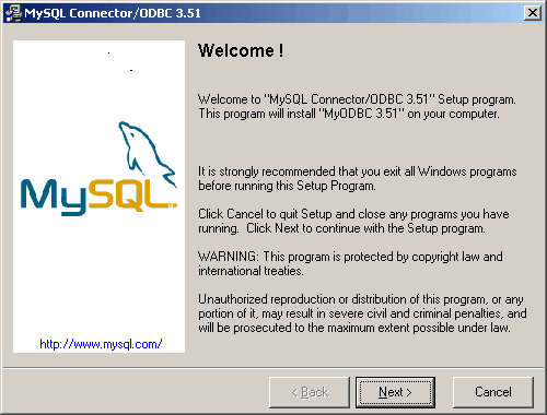 连接MYSQL