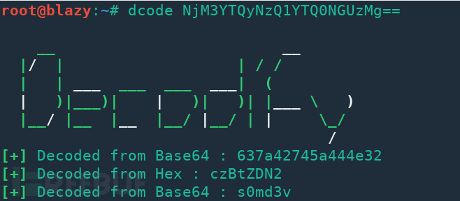 如何使用Decodify递归检测和解码编码字符串