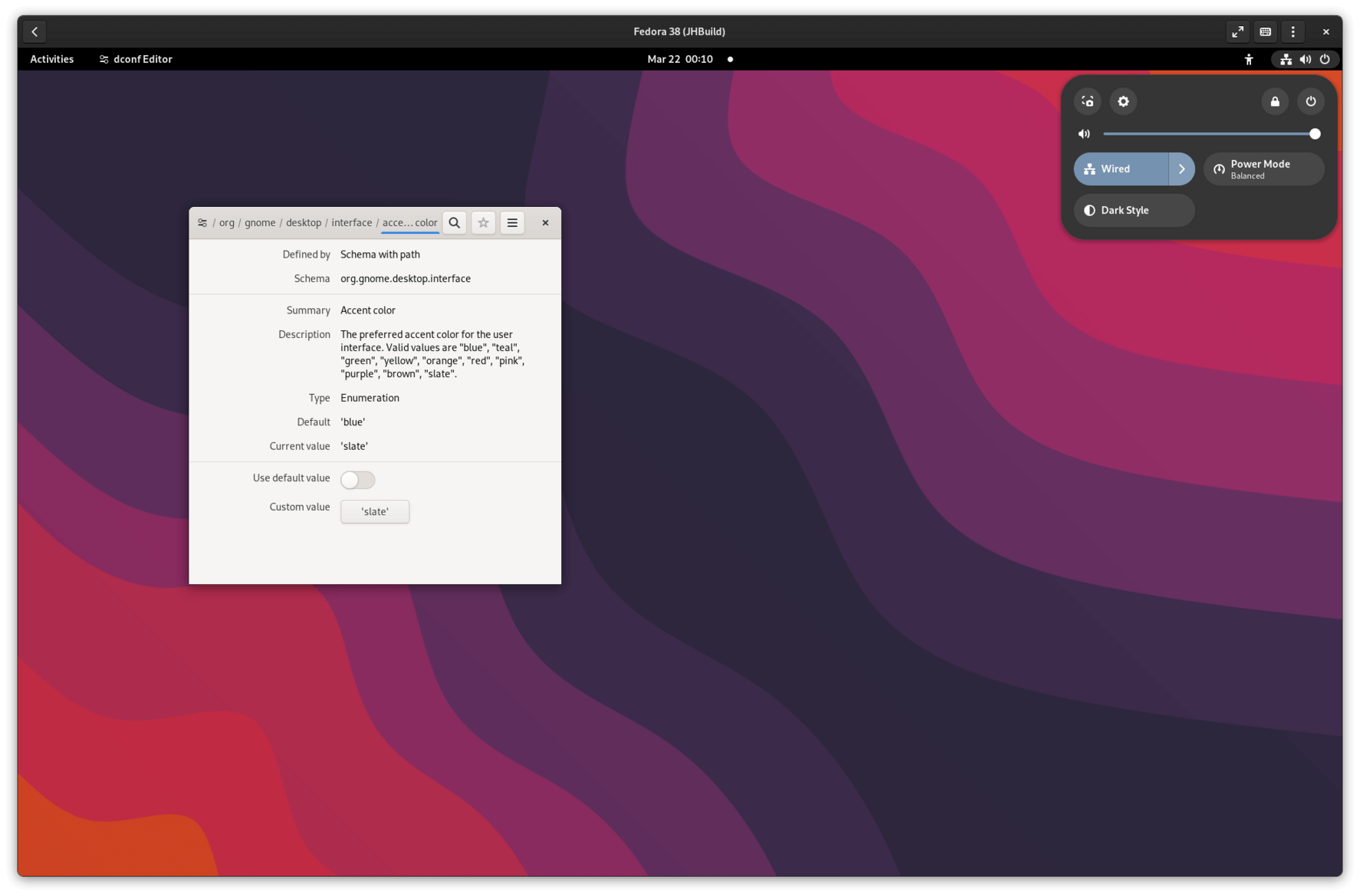 GNOME 即将推出的强调色支持的另一个早期预览