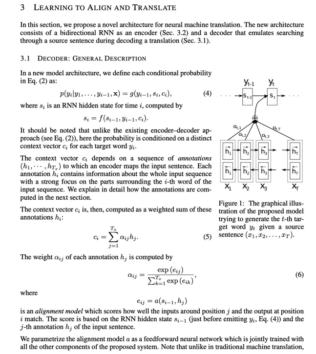 一文彻底搞懂大模型 - Attention：联合对齐和翻译（Align And Translate）-AI.x社区