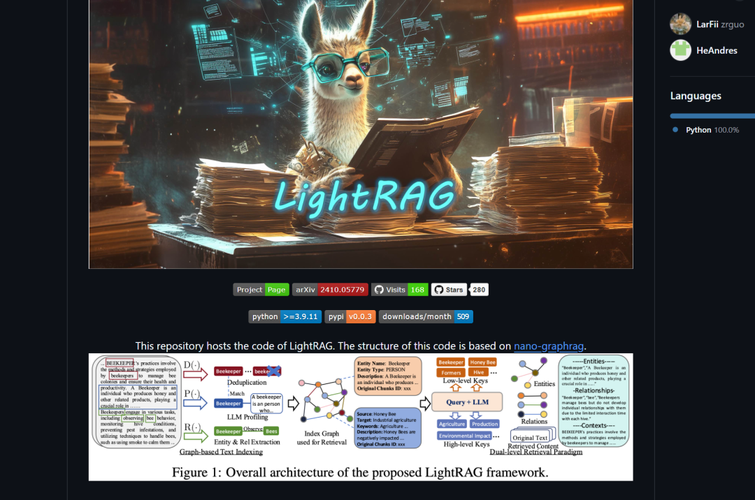 LightRAG开源了！轻巧、强大，GraphRAG的进化版-AI.x社区